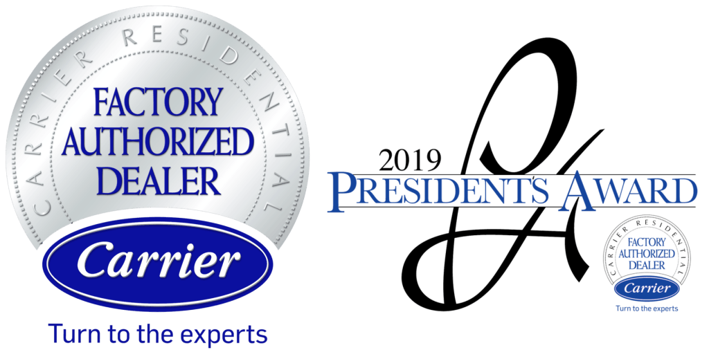Carrier award winning dealer